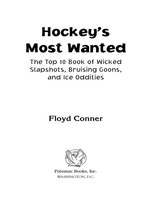 Title details for Hockey's Most Wanted™ by Floyd Conner - Available